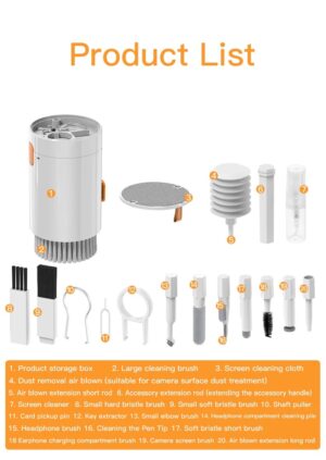 20 in 1 Cleaning Tools Kit