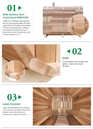 Outdoor Sauna Cube descr Outdoor Sauna Cube descr