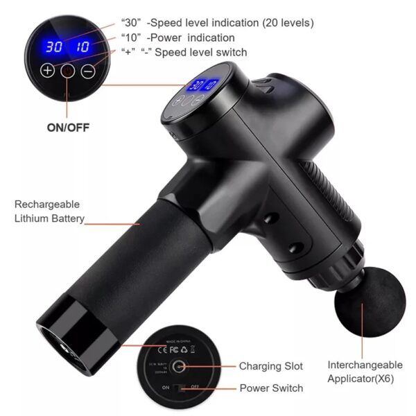 Fascial Massage Gun descr