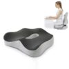 Errgon™ Memory Foam Chair Cushion – Orthopedic Lumbar & Coccyx Support for Car & Desk Chair